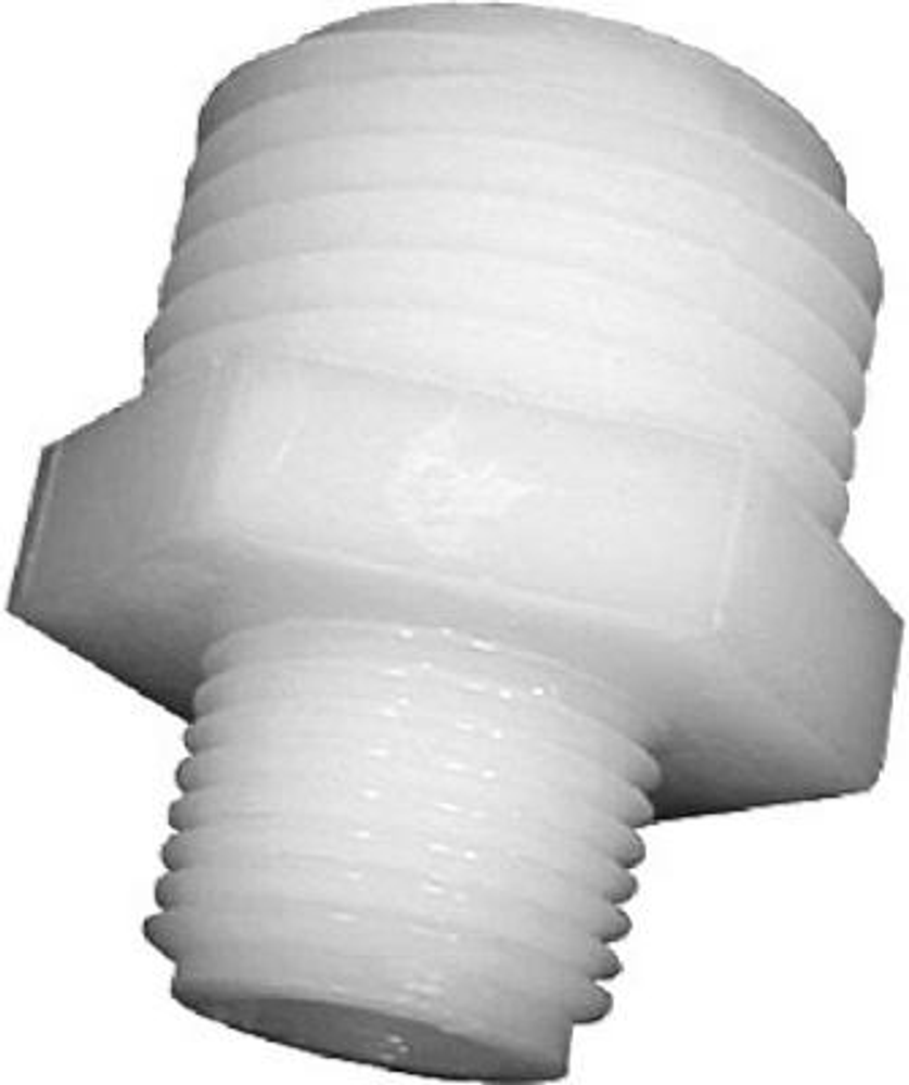Anderson Metals 53778-1208 Hose Adapter, 3/4 in GHT x 1/2 in MPT, 150 psi, Nylon