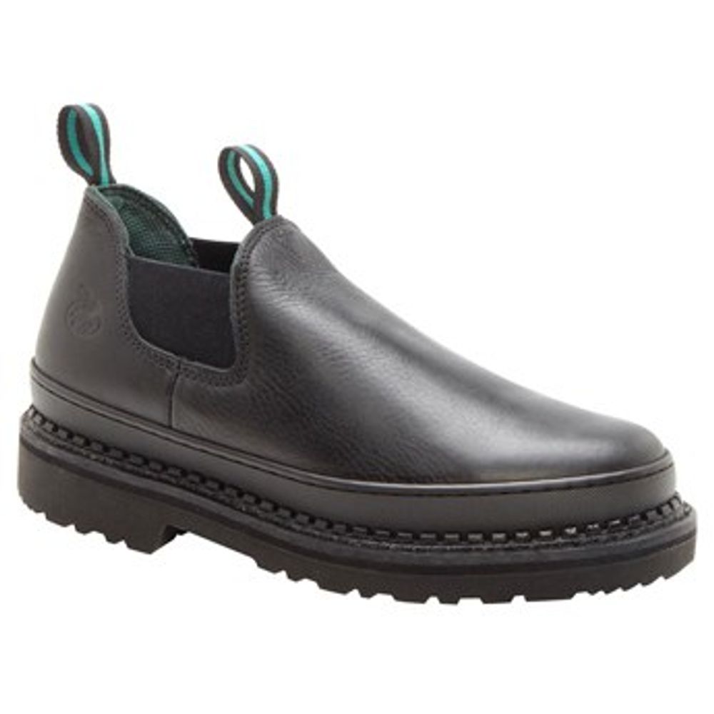 Georgia Boot, Ladies Black Giant Romeo Work Shoe, G3060
