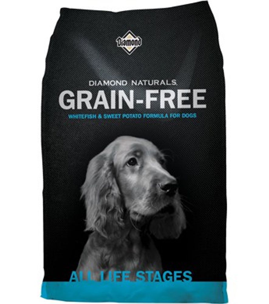 Diamond Naturals, Grain-Free Fish & Sweet Potato Dog Food, 14 lb