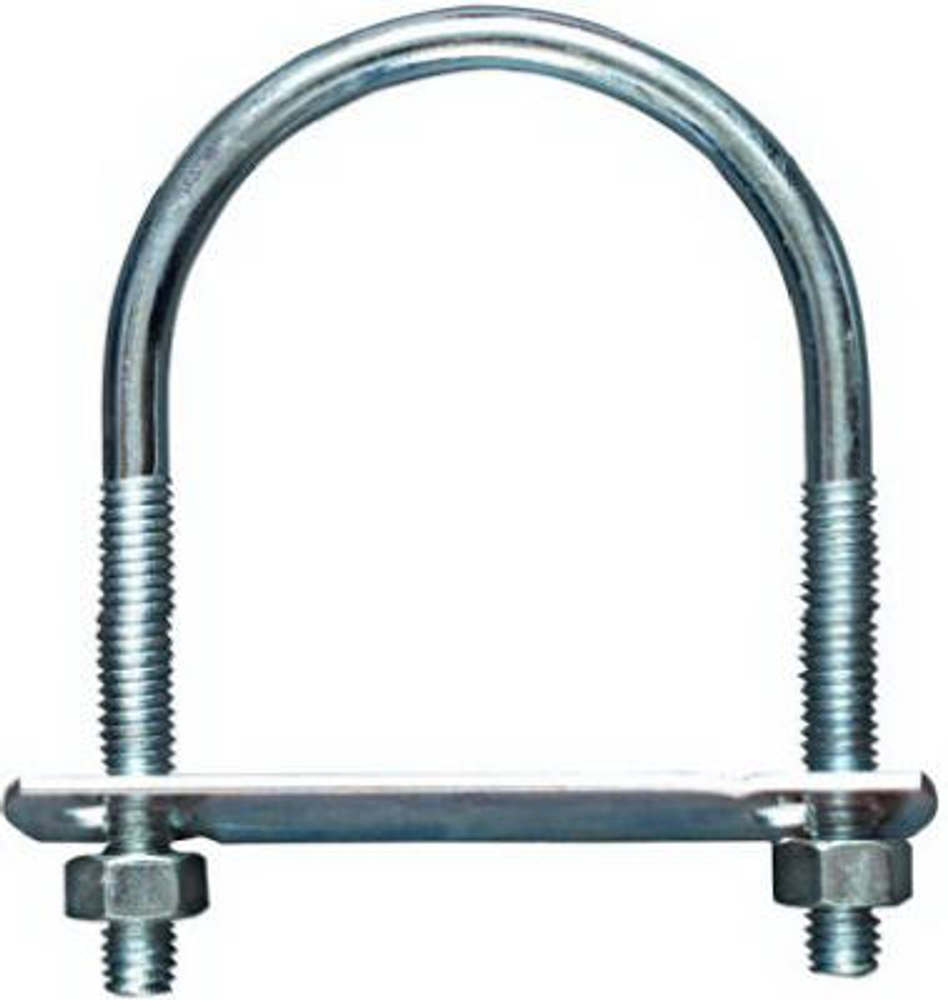 National Hardware N222-208 U-Bolt, 3/8-16 Thread, Steel, Zinc