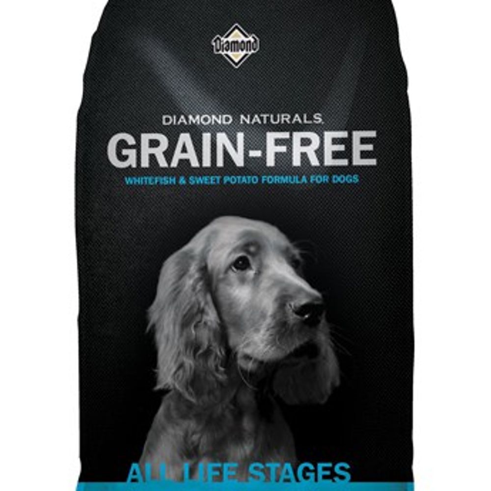 Diamond Naturals, Grain-Free Fish & Sweet Potato Dog Food, 28 lb