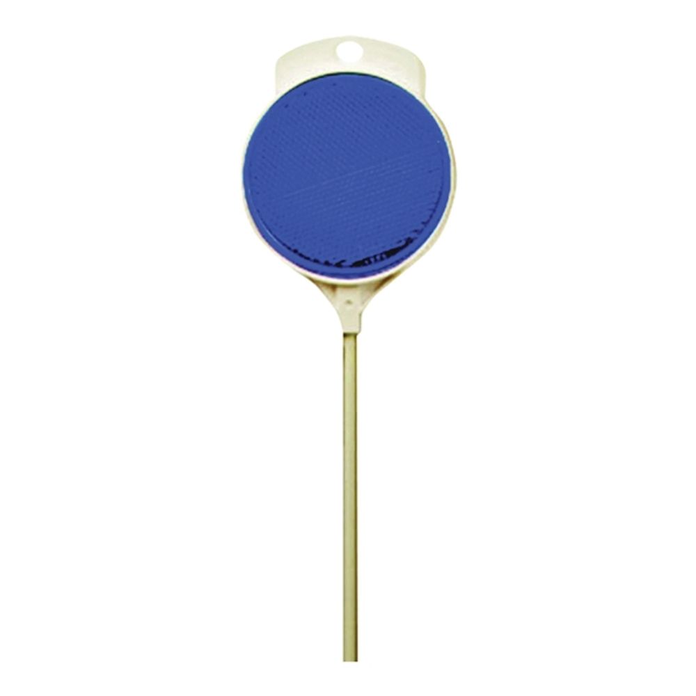 HY-KO DM300B48 Driveway Marker, Fiberglass Post, Blue Reflector