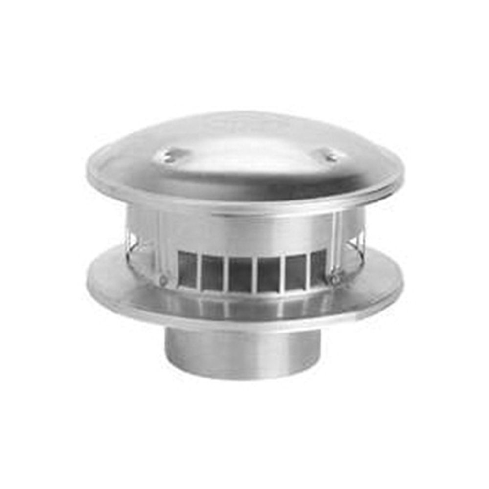 SELKIRK 104800 Bird Proof Round Top, For Use with Gas Vent, 4 in