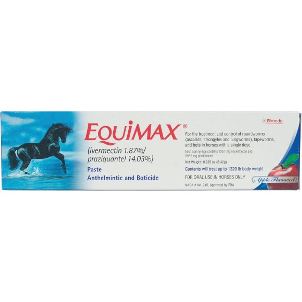 Equimax, Horse Wormer Paste, 6.42 gm