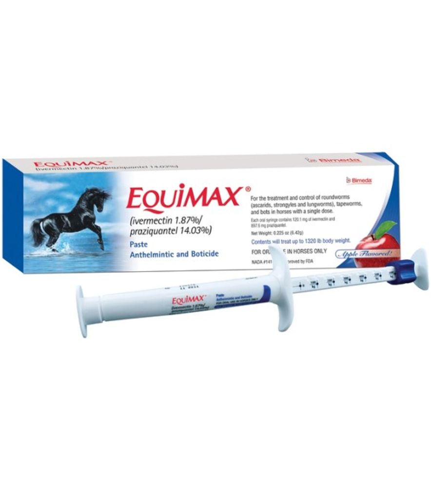 Equimax, Horse Wormer Paste, 6.42 gm