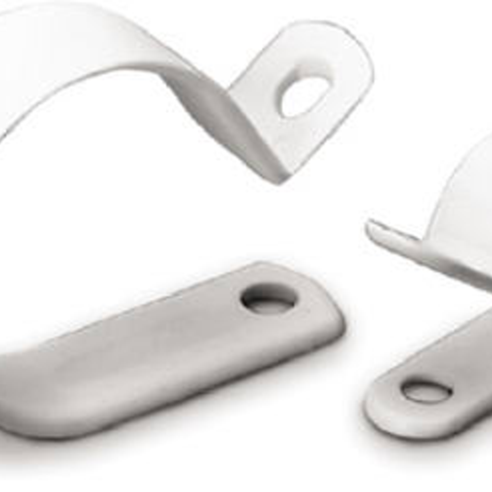 GB PPC-1575 Cable Clamp, 3/4 in Dia Max Bundle, Plastic, White