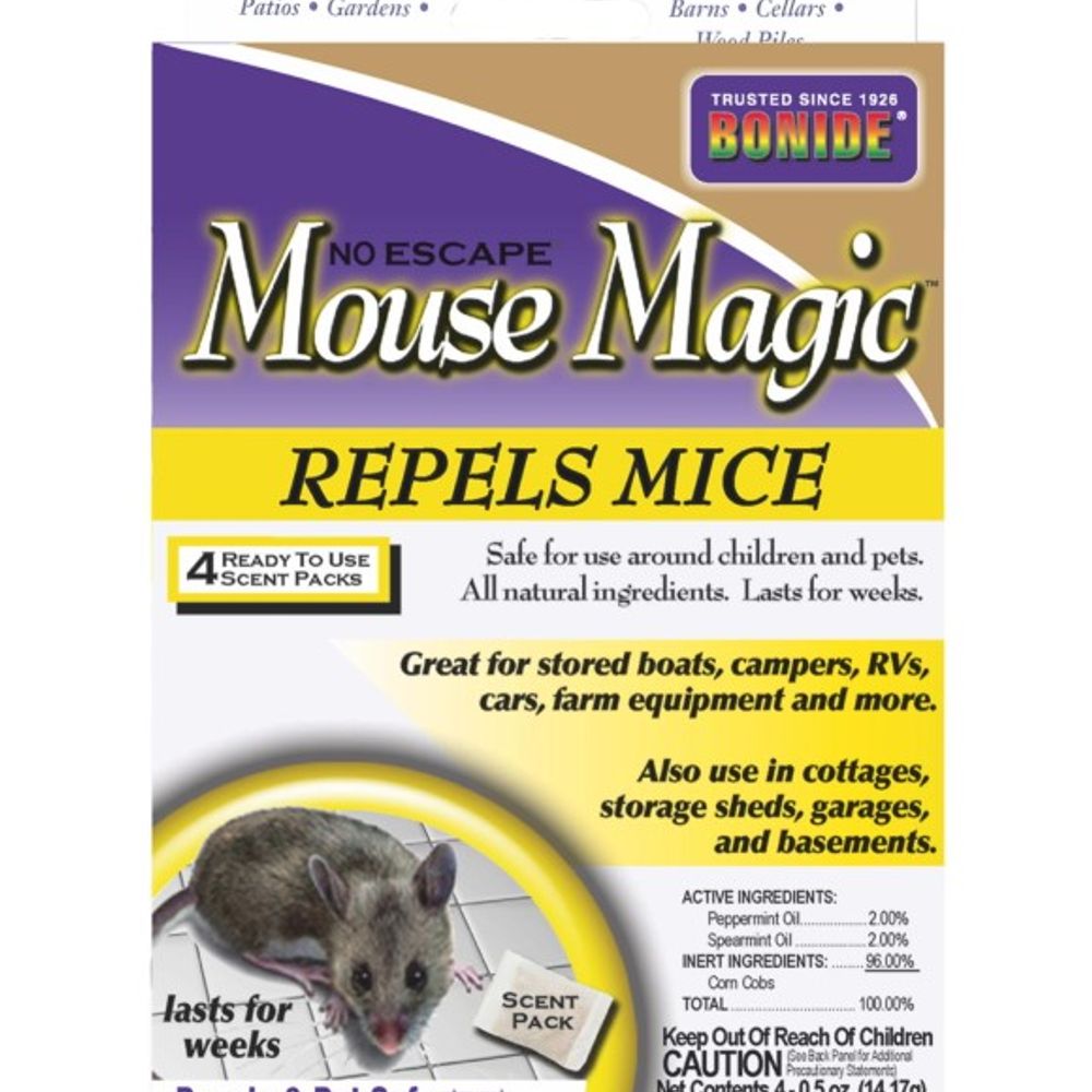 Bonide, Mouse Magic Repellent, 4 pk