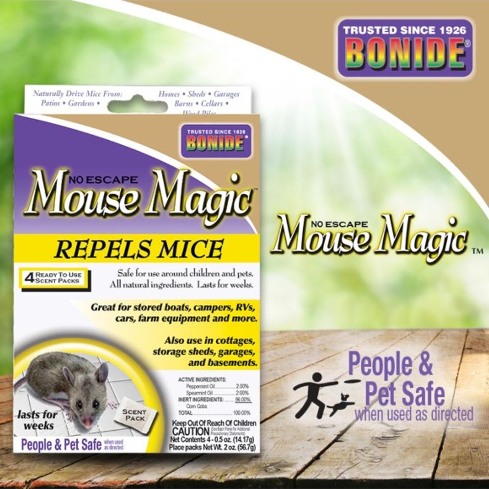 Bonide, Mouse Magic Repellent, 4 pk