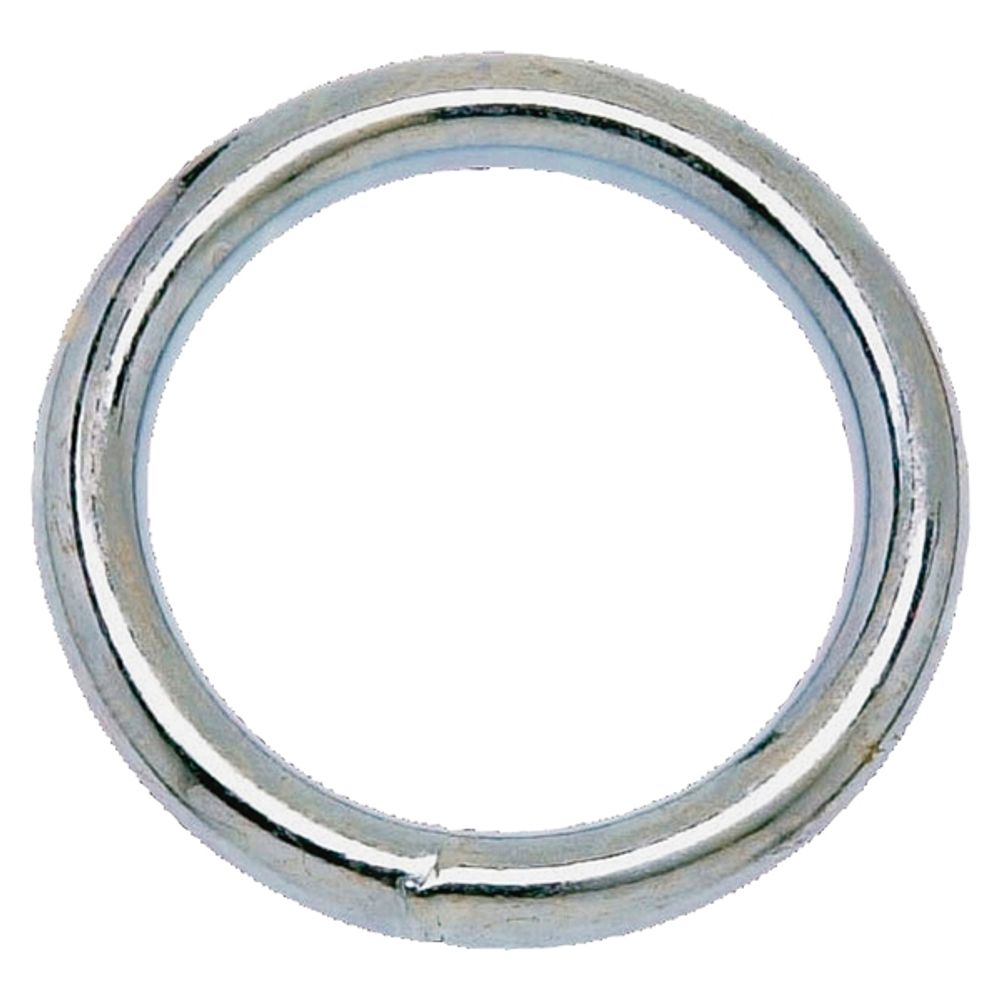 Campbell T7662114 Welded Ring, 150 lb Weight Capacity, Solid Bronze, Polished