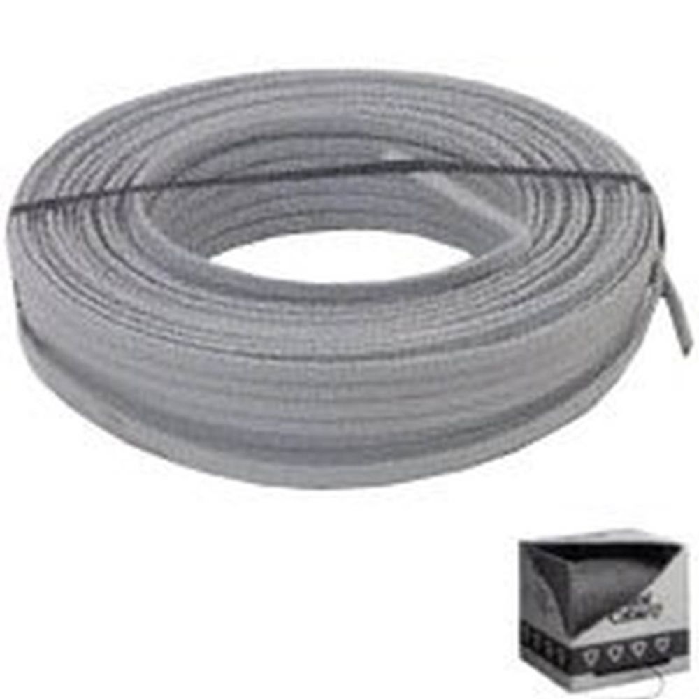 Romex 14/2UF-WGX100 Type UF-B Building Wire, #14 AWG, 100 ft L, Gray Nylon Sheath