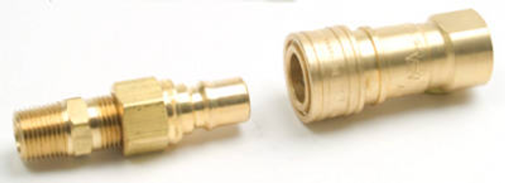 Mr. Heater F276187 Gas Mate Quick Connector, Brass, For Propane/Natural Heaters, 5 ft Hose Assembly