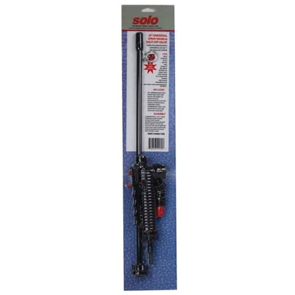 Solo, 28″ Universal Wand & Shut-Off Valve Assembly
