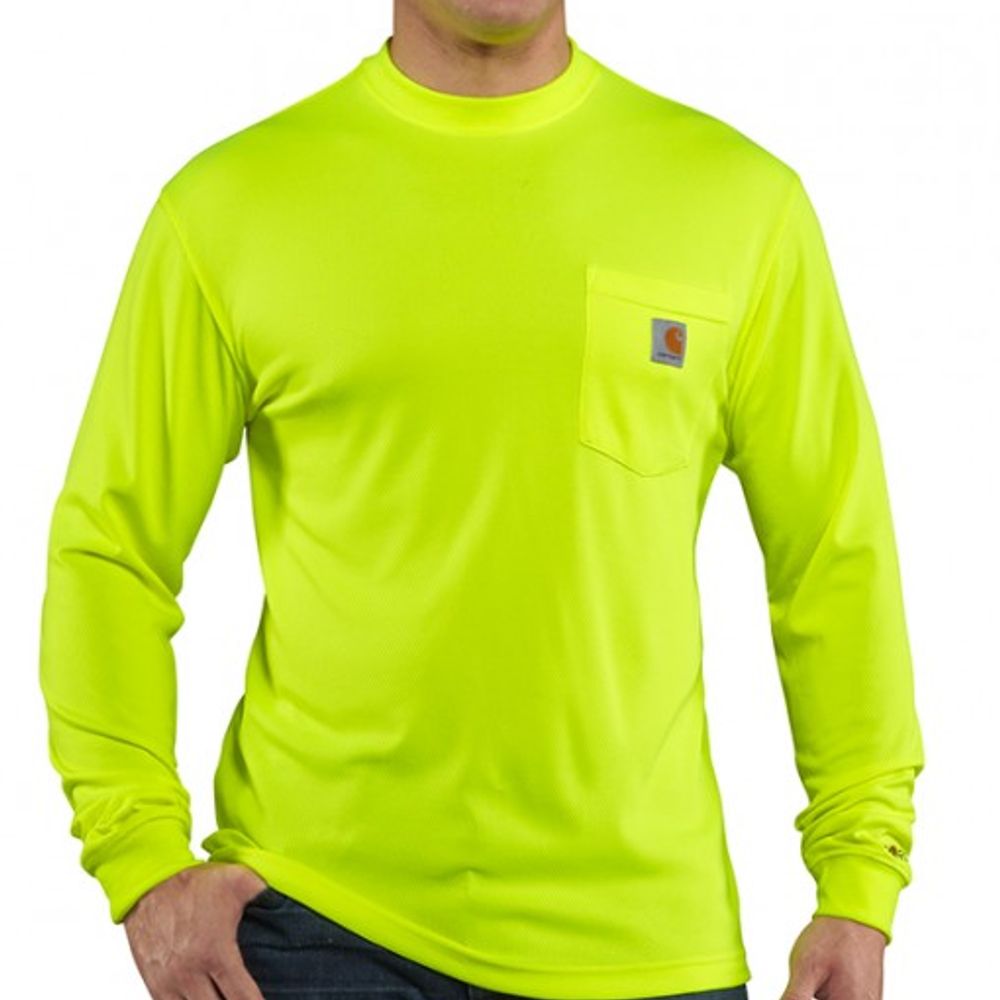 Carhartt, Men's Force Color Enhanced Long Sleeve T-Shirt, 100494 