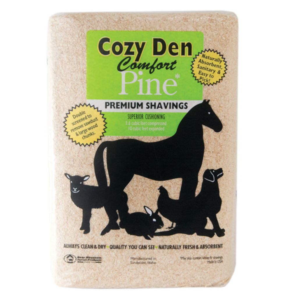 Cozy Den, Comfort Pine Premium Shavings, 9 Cu. Ft.