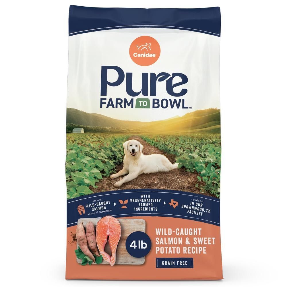 Canidae, Pure Grain Free Salmon & Sweet Potato Recipe Dog Food