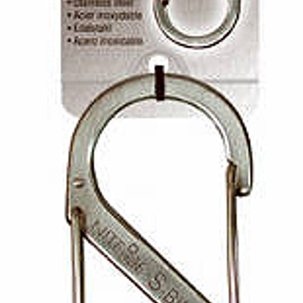 Nite Ize S-Biner Carabineer Clip, #5, Stainless Steel