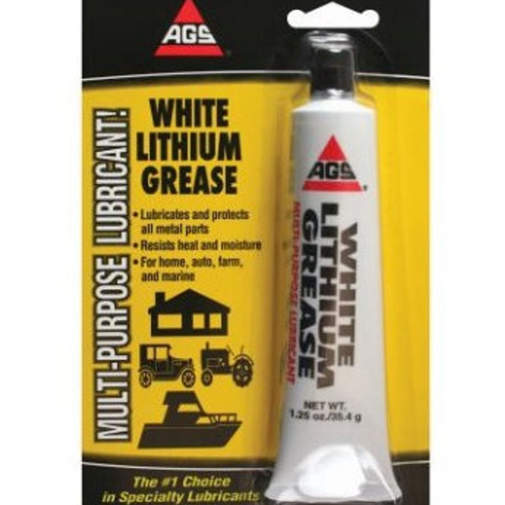 AGS White Lithium Grease 1.25 oz.