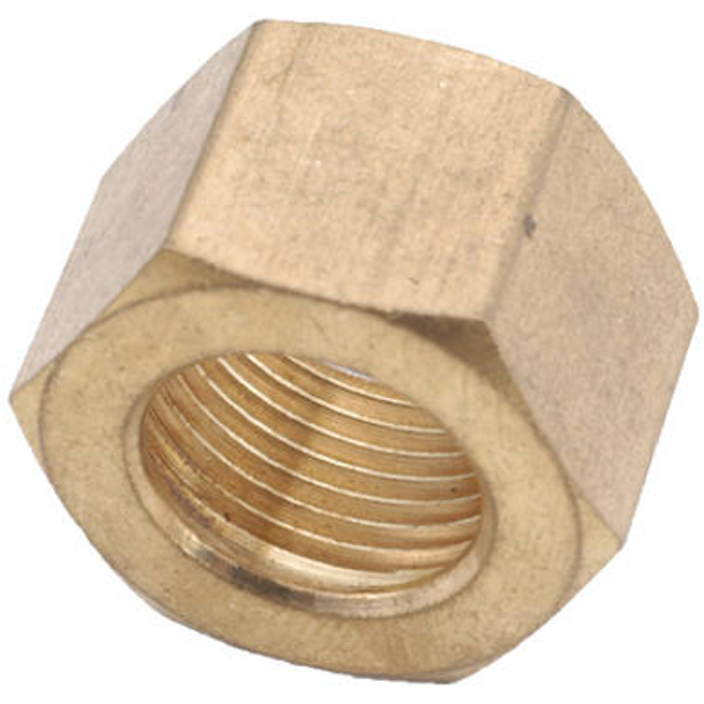 3/8-In. Brass Compression Nut