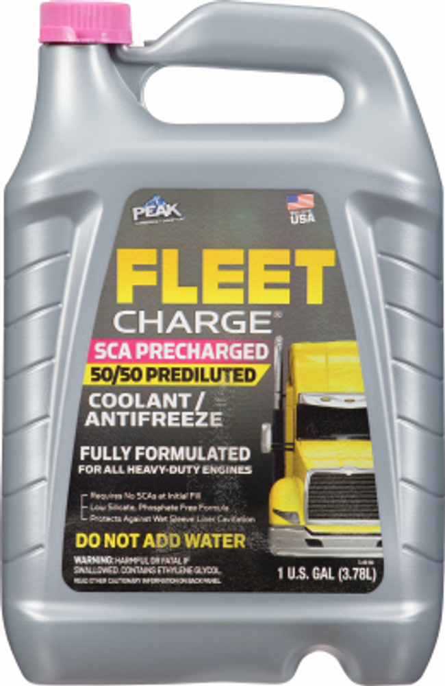 Fleet Charge Antifreeze, SCA-Precharged 50/50, 1-Gal.