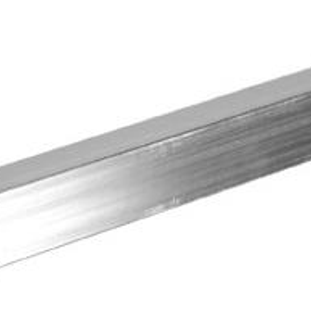Square Aluminum Tube, 3/4 x 72-In.