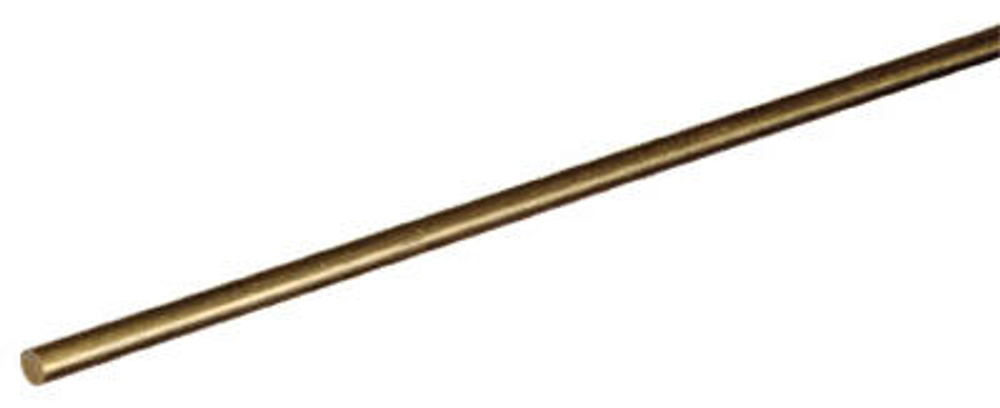 Round Steel Rod, 1/4 x 36-In.