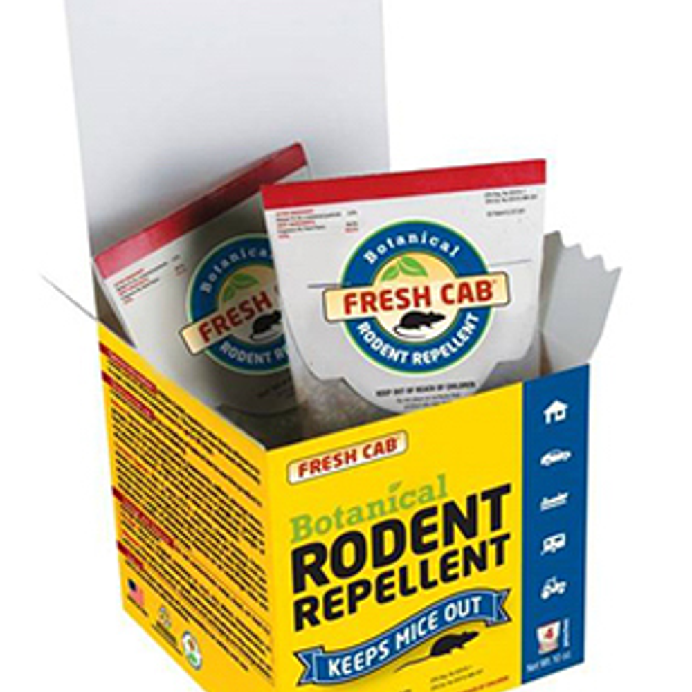 Fresh Cab Mouse / Rodent Repellent Pouch, 4-Pk.