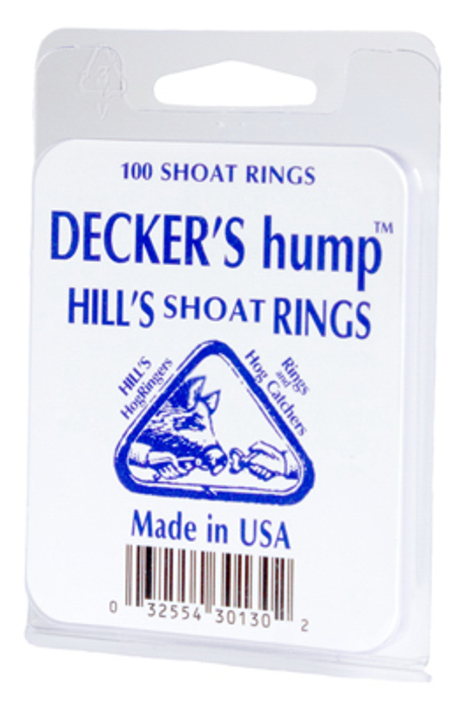 Decker Hill's Hump Shoat Ring, No. 2, 100-Pk.