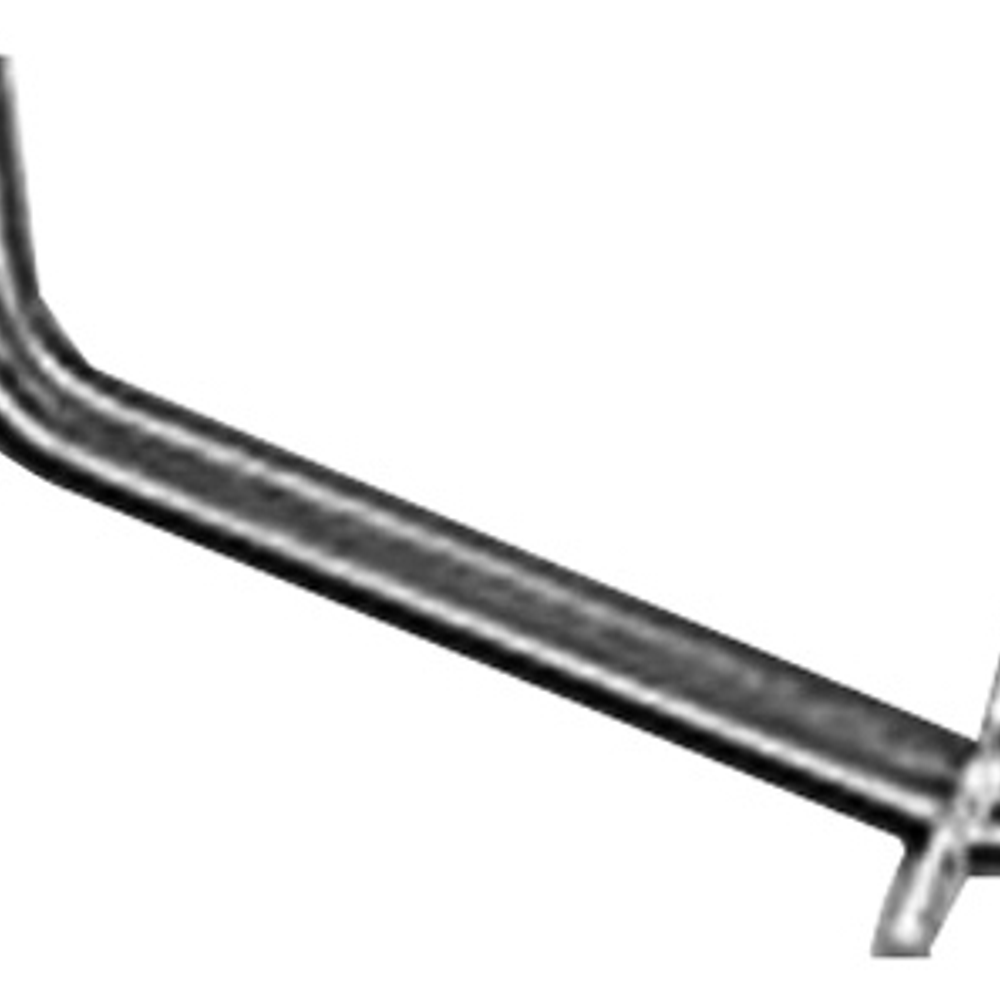 DOUBLE HH Tractor Bent Pin,  Zinc-Plated, 1/2 x 3-In.