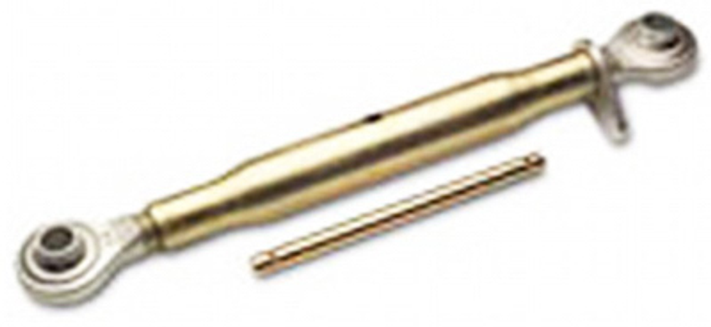 Double HH Top Link, Cat 0, Yellow Zinc Plated, 7-5/8-In.