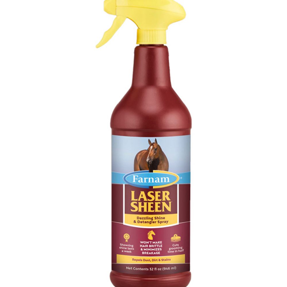 Laser Sheen Shine & Detangler Spray, 32 oz.