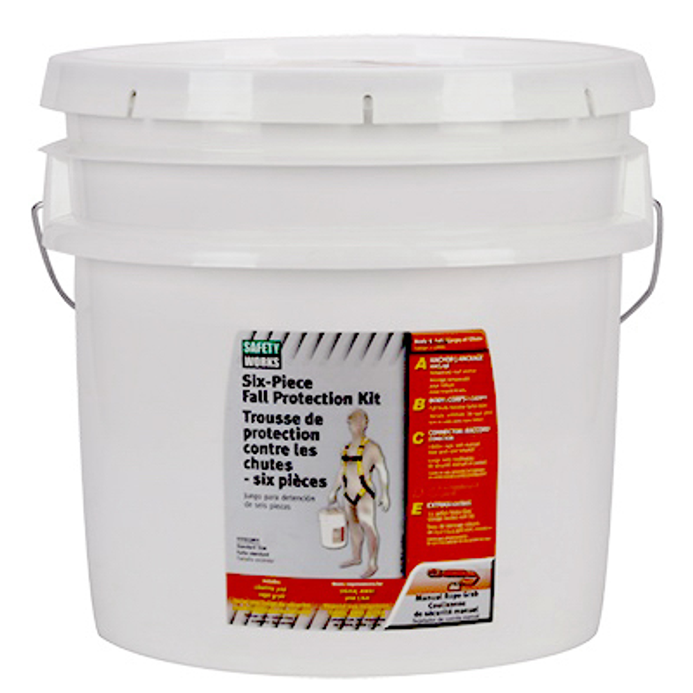 MSA Workman Fall Protection Kit, 6-Pc.