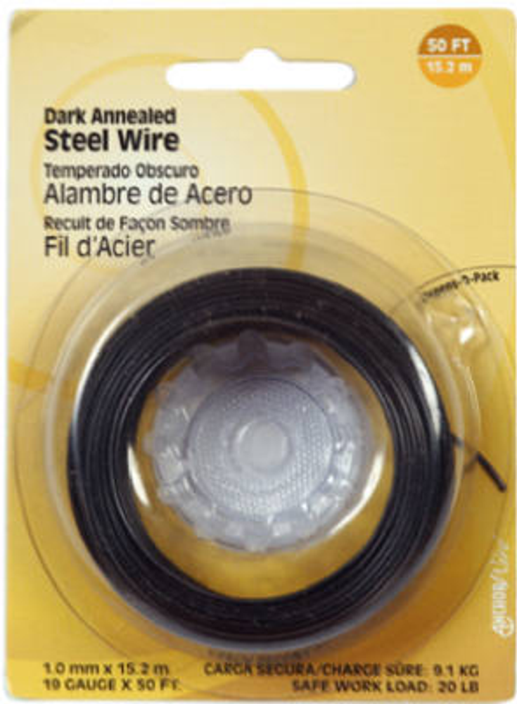 Hillman 19-Gauge Annealed Wire, 50-Ft.