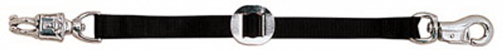 Weaver Leather Livestock Trailer Tie, Black Nylon, 1 x 28-In.