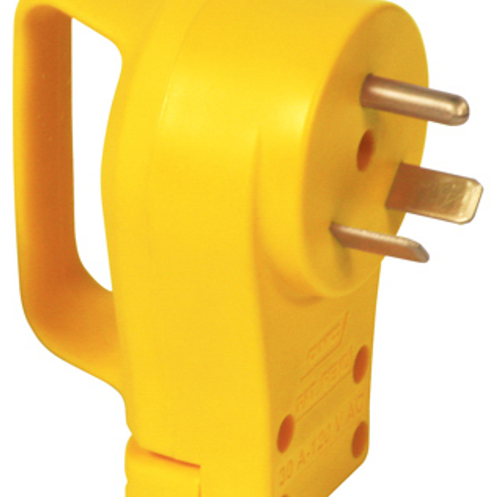 Camco RV PowerGrip Replacement Power Cord Plug, 30-Amp