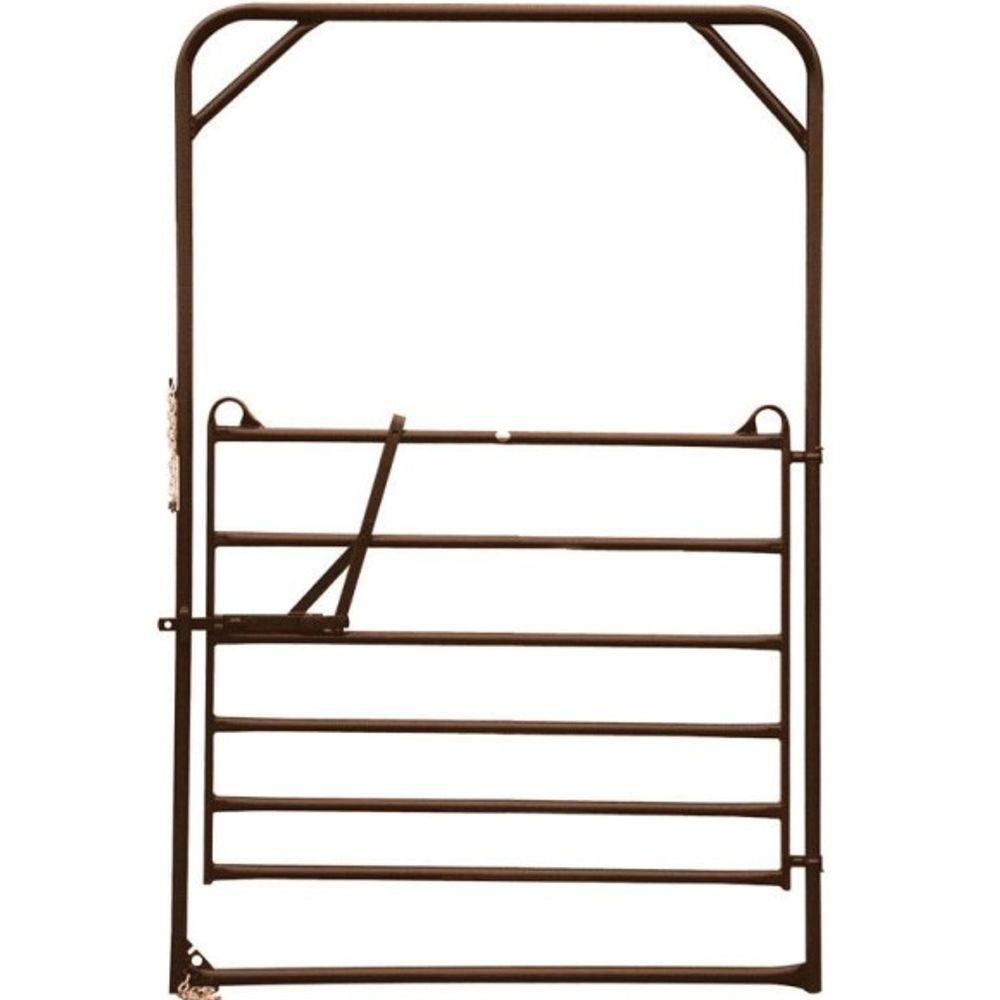 Priefert, 6' Brown Utility Bow Gate
