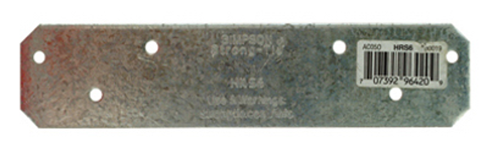 Simpson Strong-Tie Heavy Tie Strap, 12-Ga. Steel, 1-3/8 x 6-In.