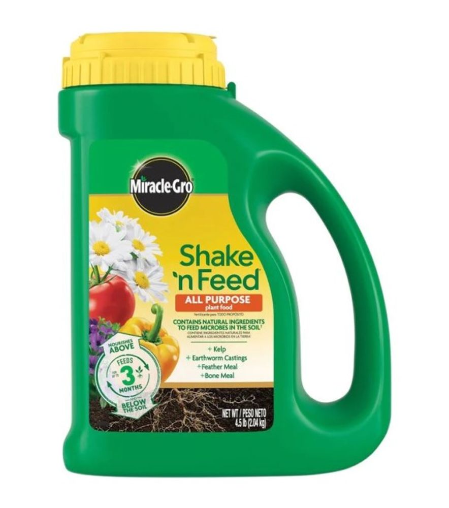 Scotts, Miracle-Gro Shake 'N Feed All-Purpose, 4.5 lb
