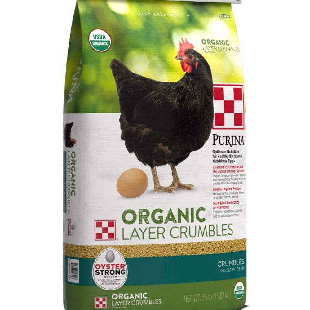 Purina, Organic Layer Crumble, 35 lb