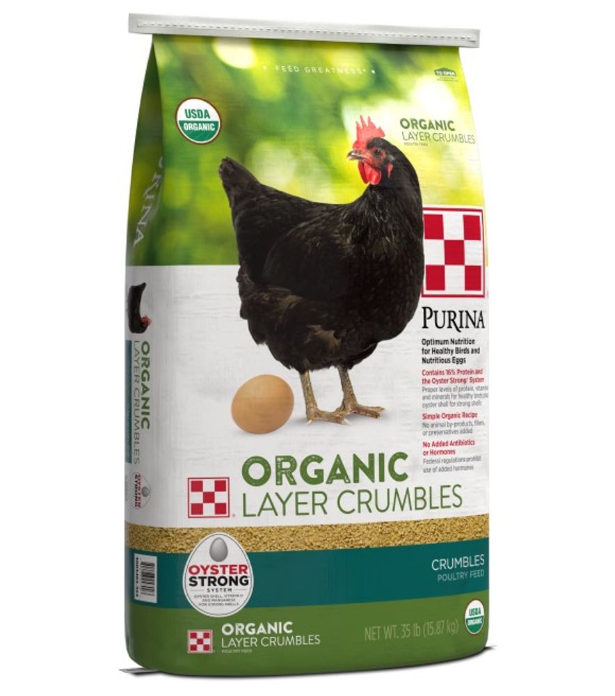 Purina, Organic Layer Crumble, 35 lb