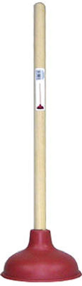 - Force Cup Toilet Plunger, 5 x 18-In.