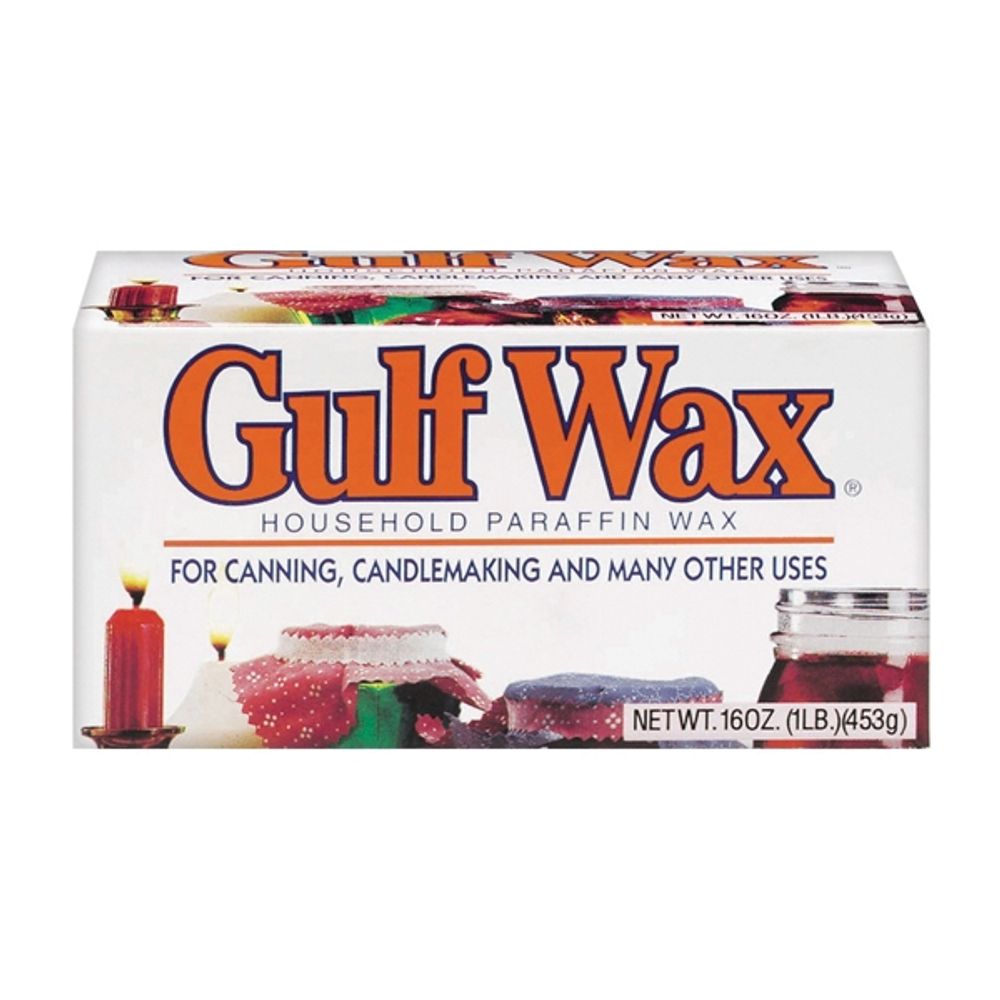 Gulf Wax Household Paraffin Wax, 1 lb.
