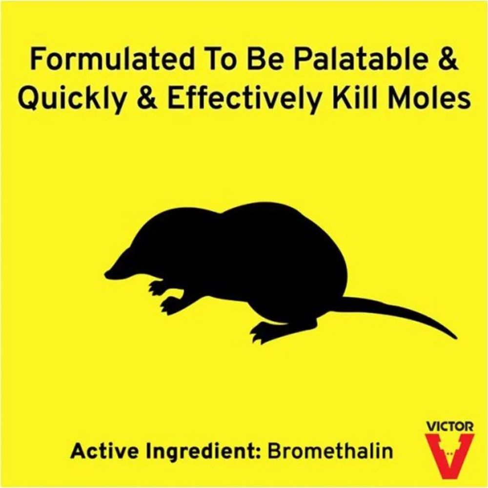 Victor, Poison Moleworms, 10 pk