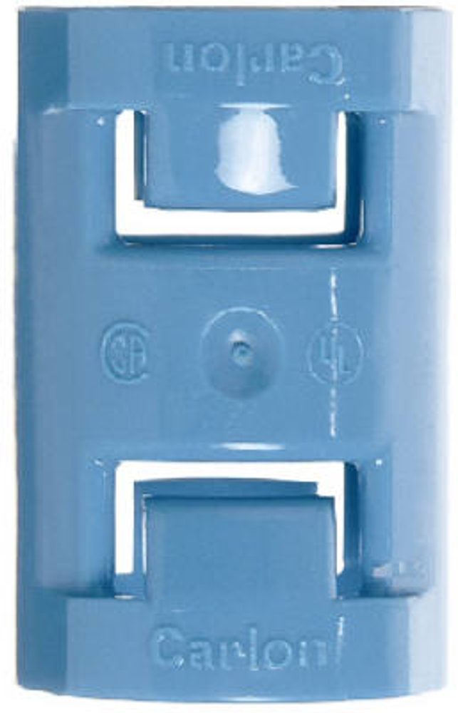 Carlon 1/2-In. ENT Blue Smurf Quick Connect Coupling