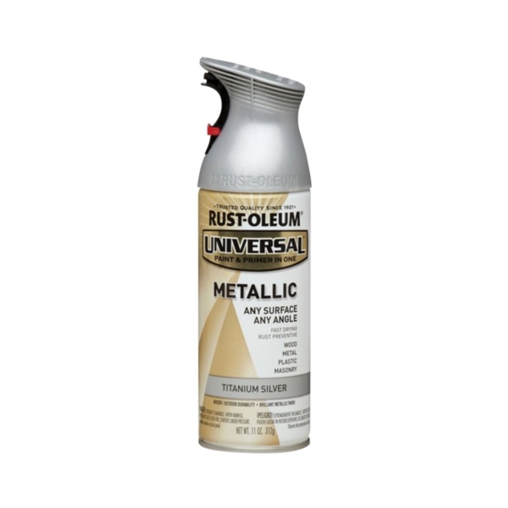 Rust-Oleum Titanium Silver Spray Paint, 12 oz.