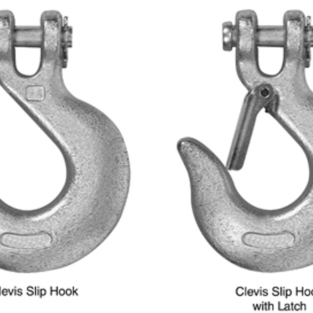 Campbell Clevis Slip Hook with Latch, .25-In