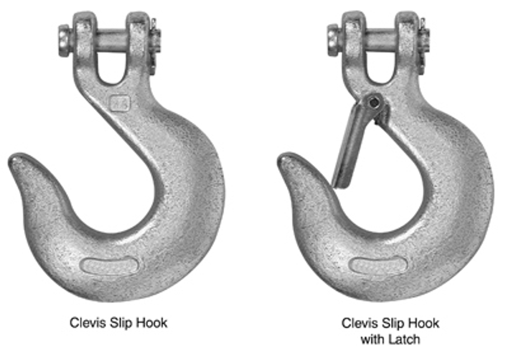 Campbell Clevis Slip Hook with Latch, .25-In