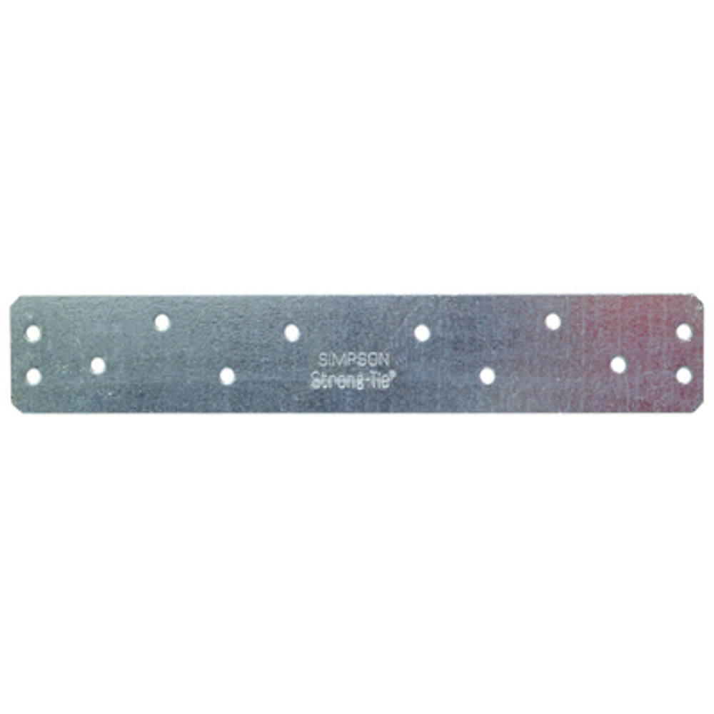 Simpson Strong-Tie Heavy Duty Strap Connector, 12-Ga. Steel, 8-In.