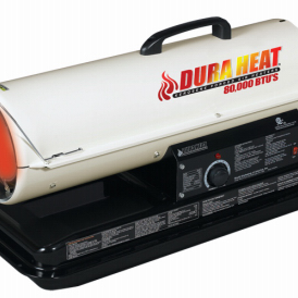 Dura Heat Kerosene Forced-Air Heater, Portable, 80,000-BTUs