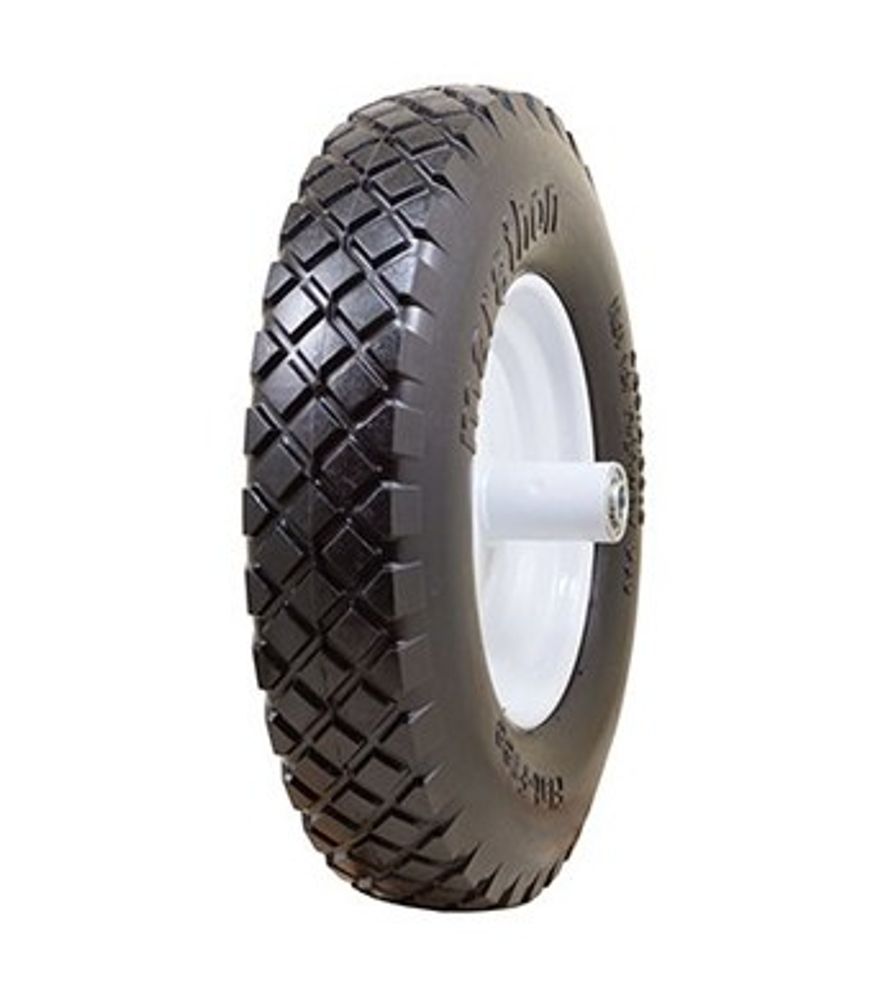 Flat-Free Wheelbarrow Tire, 15.5 in.