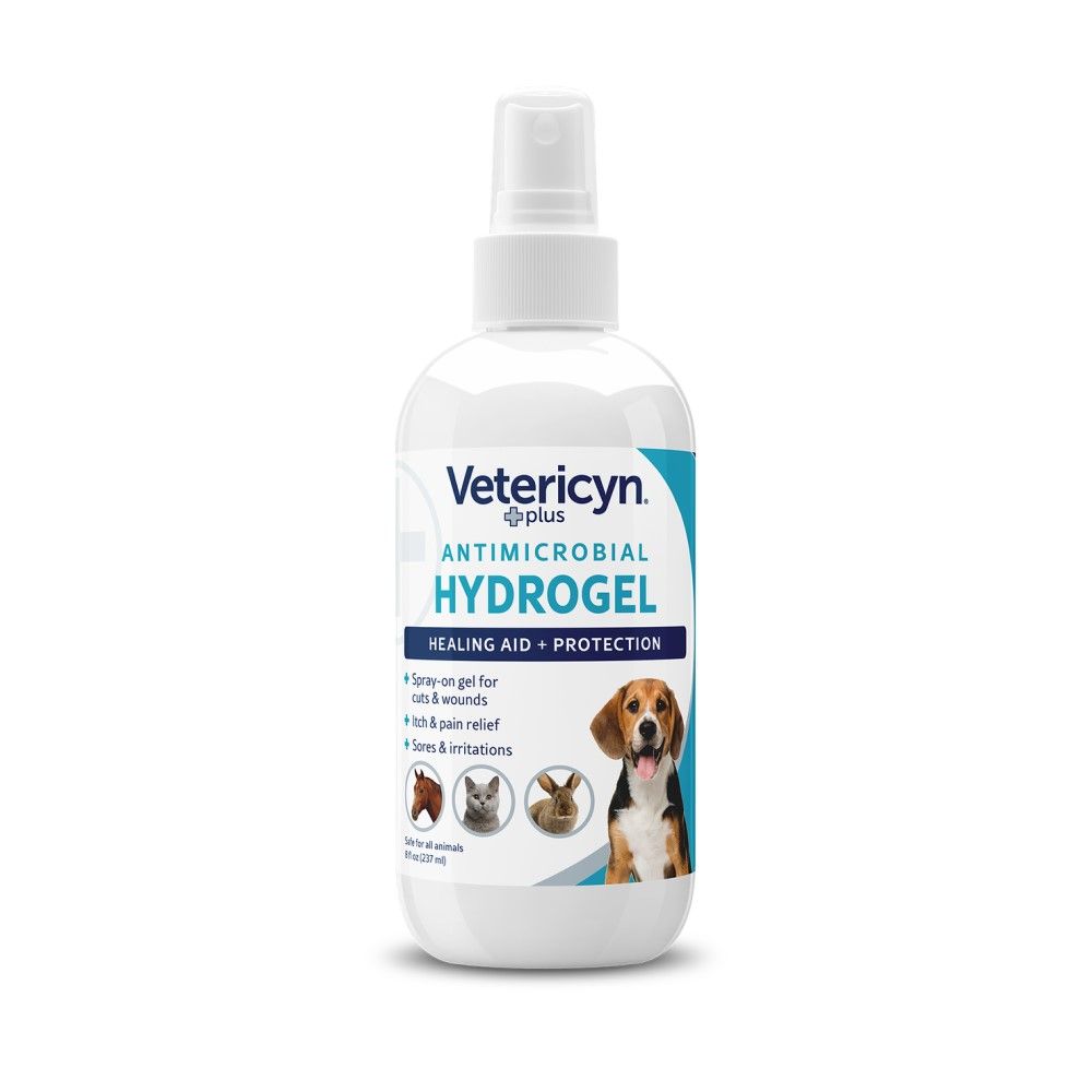 Vetericyn, Plus Antimicrobial Hydro Gel Spray, 8 oz